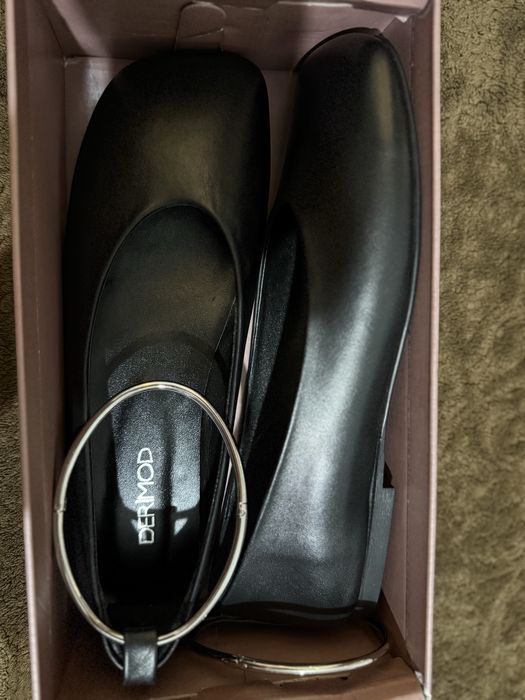 Женские балетки кожа derimod