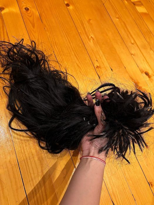 Екстеншъни естествен косъм