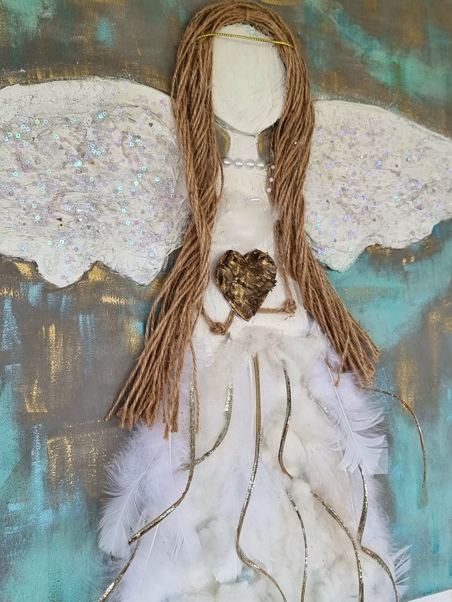 Tablou handmade Relief Angel