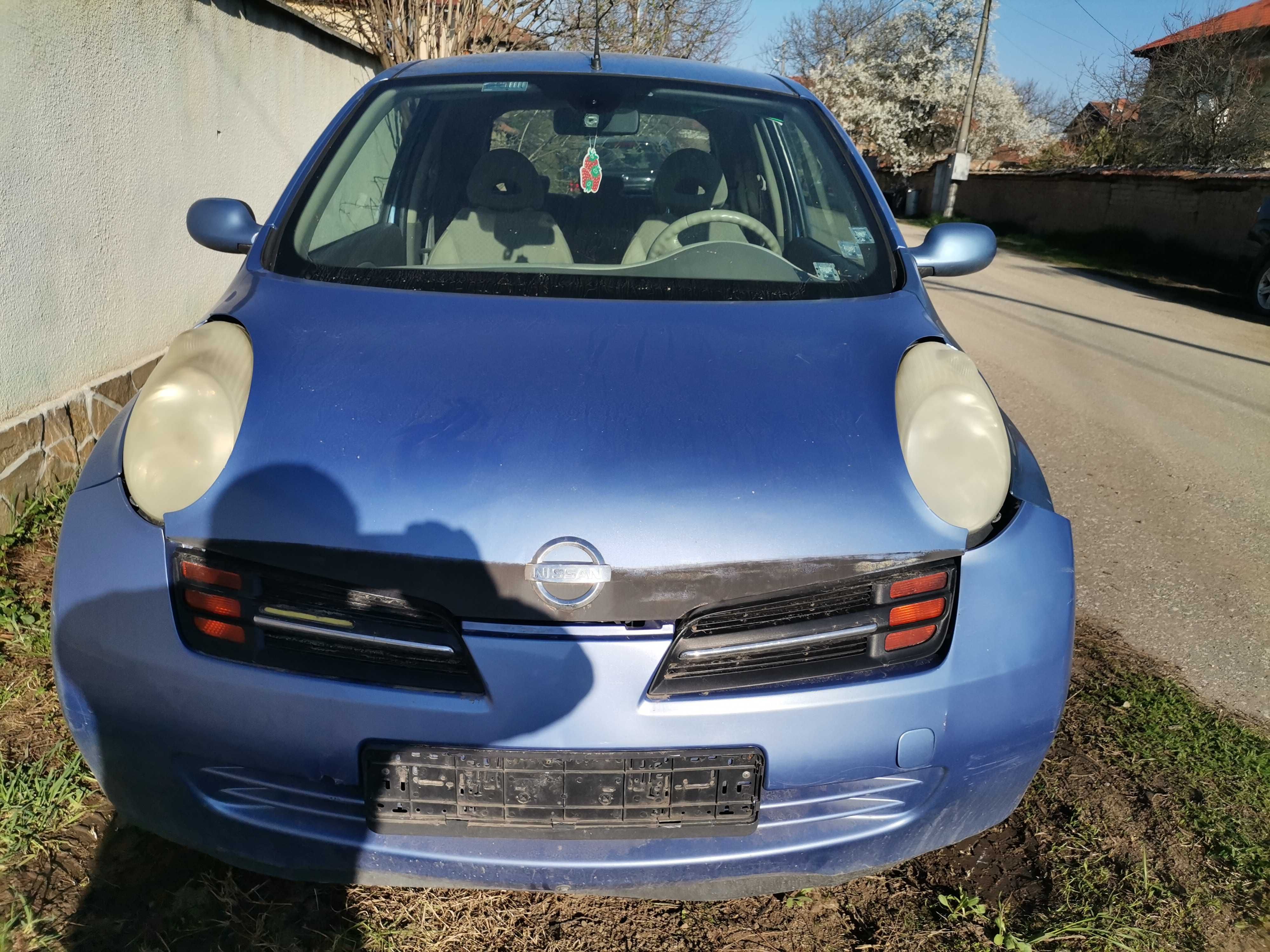 Продавам Nissan Micra K12 1.5 dci на части.