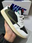 Travis Scott х Nikе Аir Jоrdаn 1 Low Мedium Olivе
