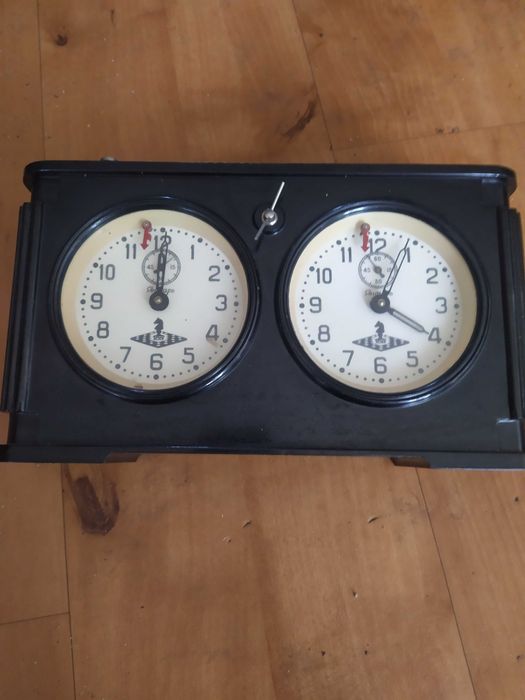 Часы для шахмат СССР Янтарь