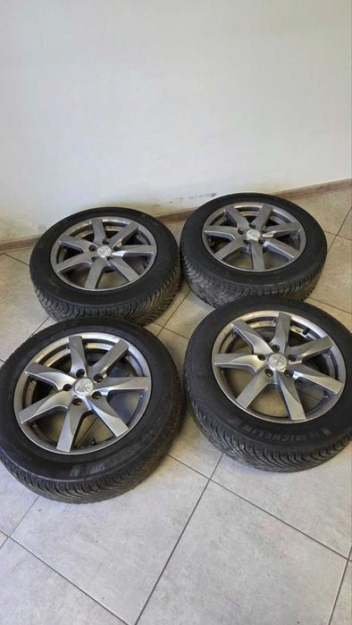 Зимни гуми с джанти за Пежо 308 Mihcelin Alpin 7 205/55 R16 DOT 1824