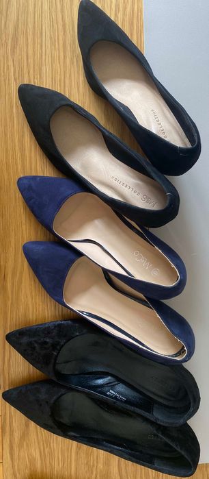 Бъндъл от офисни обувки, номер 39