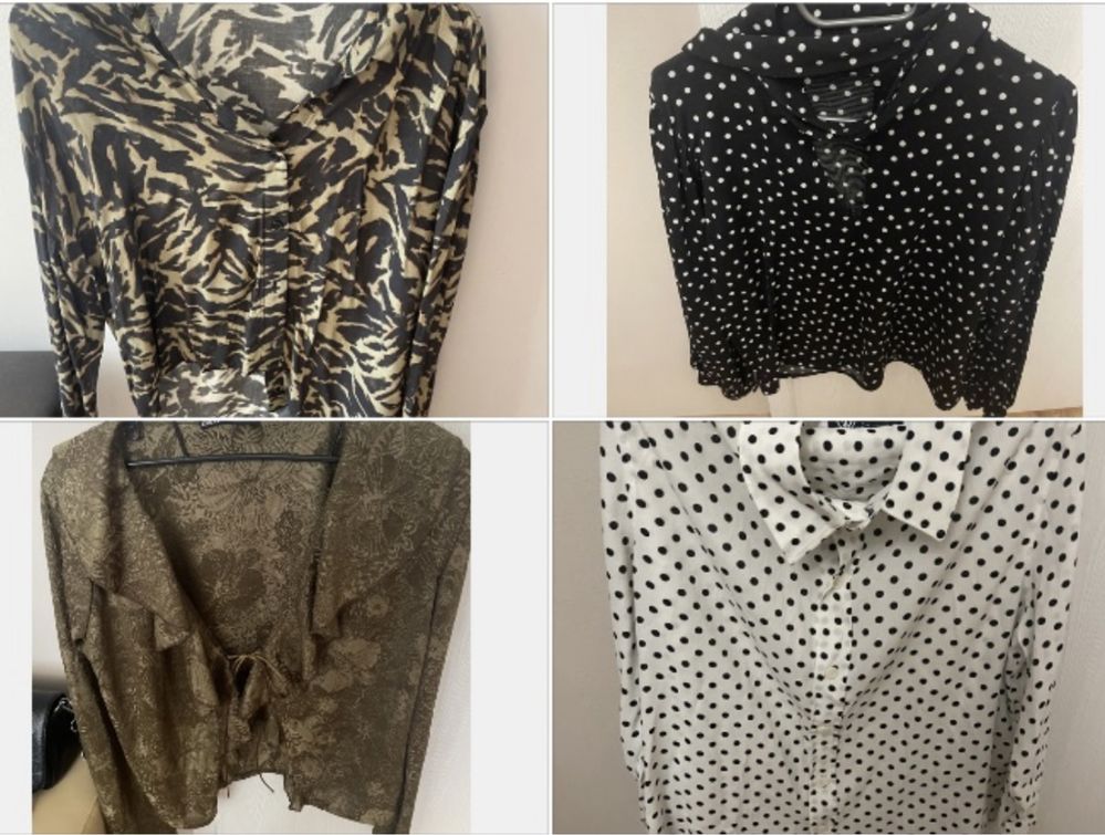 Дамски ризи Zara/ Reserved 10лв