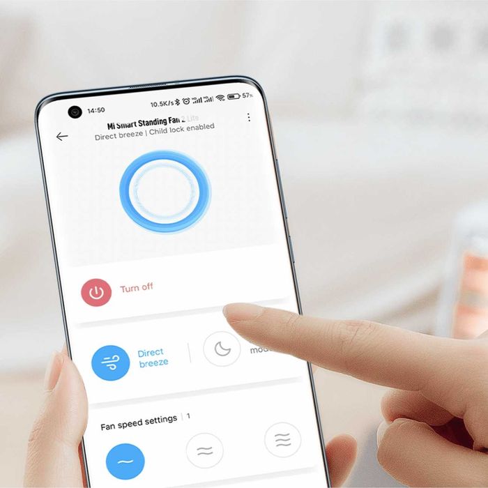 Вентилятор напольный Mi Smart Standing Fan 2 Lite