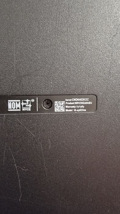 Laptop hp 15.6 inch