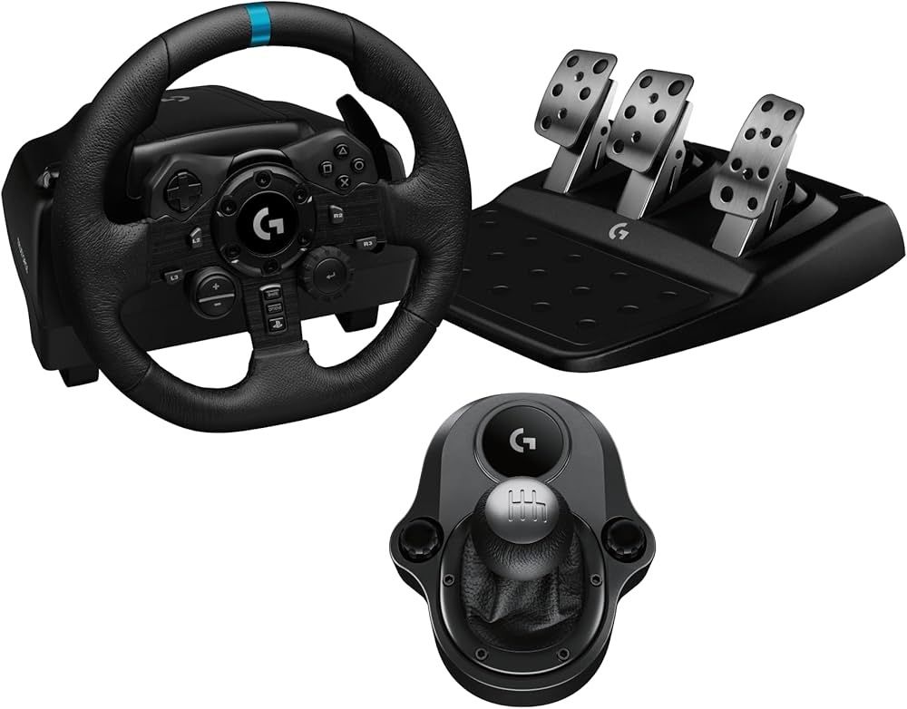 Волан logitech g923 със скоростен лост