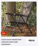 Scaun Solar pescuit/camping