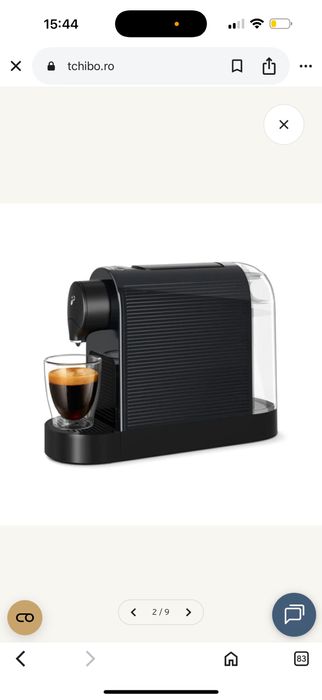 Vand aparat de cafea Tchibo Cafissimo Pure negru