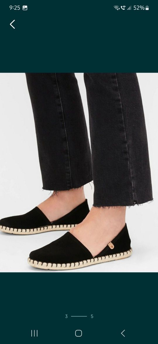 Espadrile dama din piele naturala