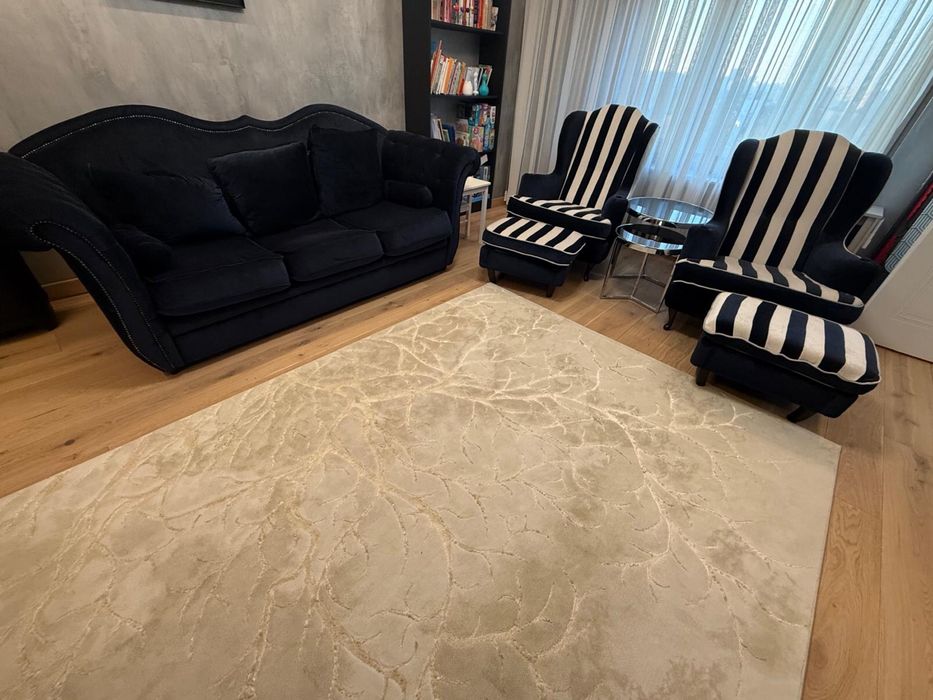 Set: 1 fotoliu  si canapea extensibilă