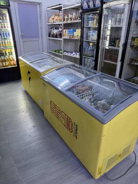 Морозильники витринные