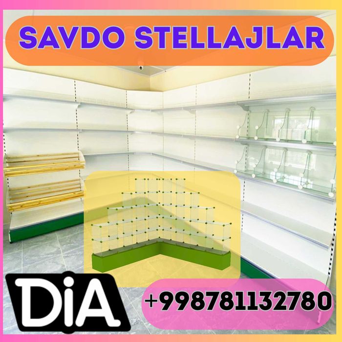 Стеллаж металлический сборный, konstruktiv metall stellajlar