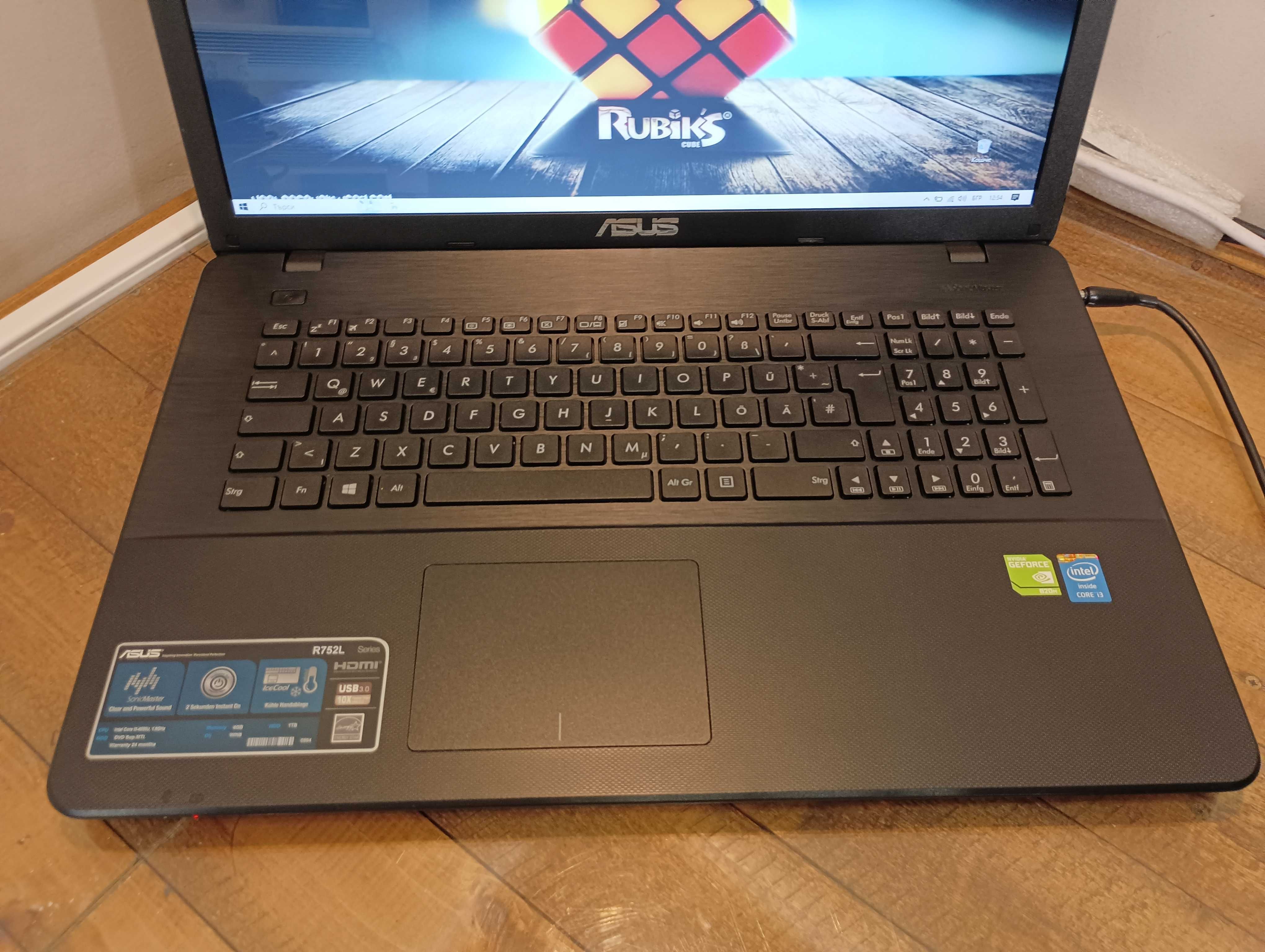 Лаптоп Asus R752L - i3 4030U 2GB Видео