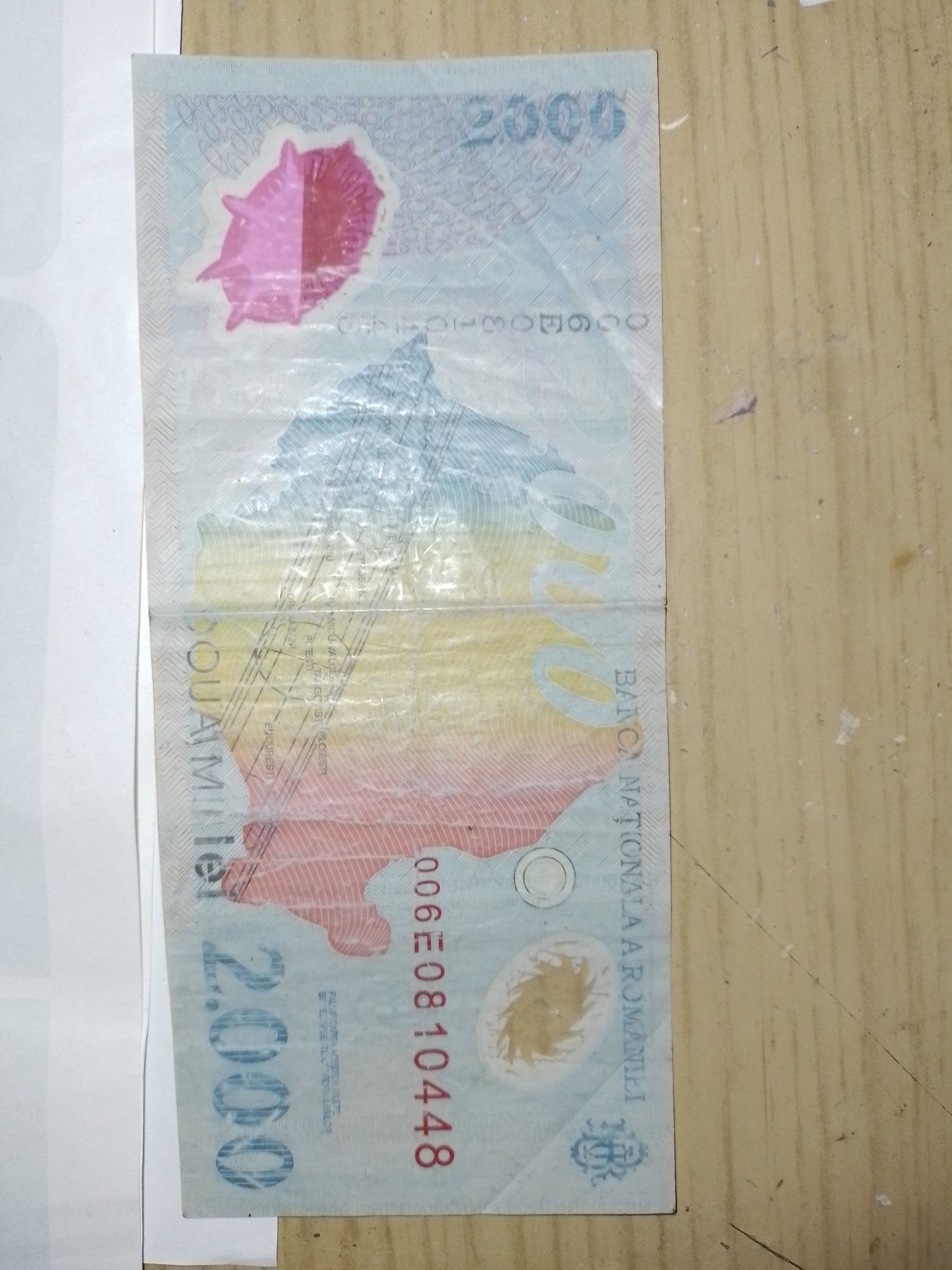 Vand bancnota cu eclipsa solara din 1999