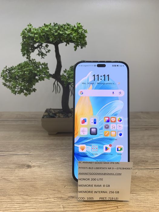 Honor 200 lite ca nou