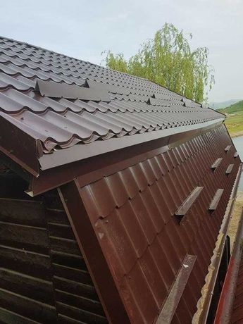 Montaj tabla, reparatii acoperisuri, jgheaburi și burlane