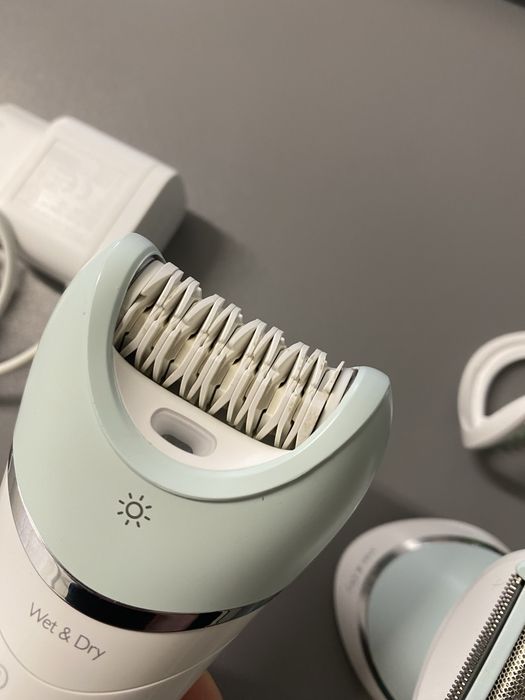 Епилатор сухо и мокро, като НОВ! Philips Satinelle Advanced