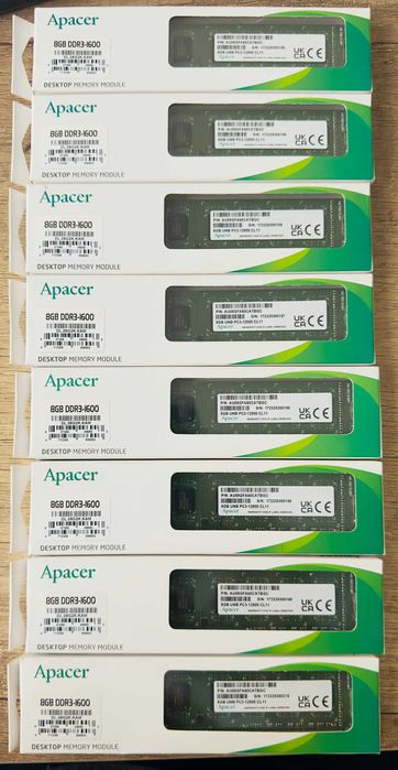 Продам ОЗУ Apacer 8ГБ ДДР3