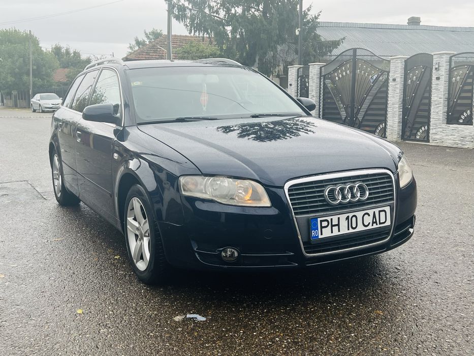 Audi a4 b7 motor 2.0tdi 140cp 6+1 trp an 2005 se ofera fiscal pe loc