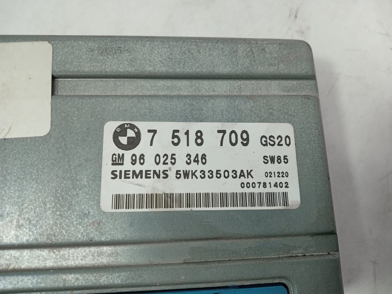 Calculator cutie de viteze 7518709 BMW Seria 3 E46  [din 1997 pana  2003]