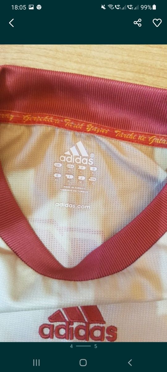 Tricou Adidas Galatasaray Turcia marimea XL