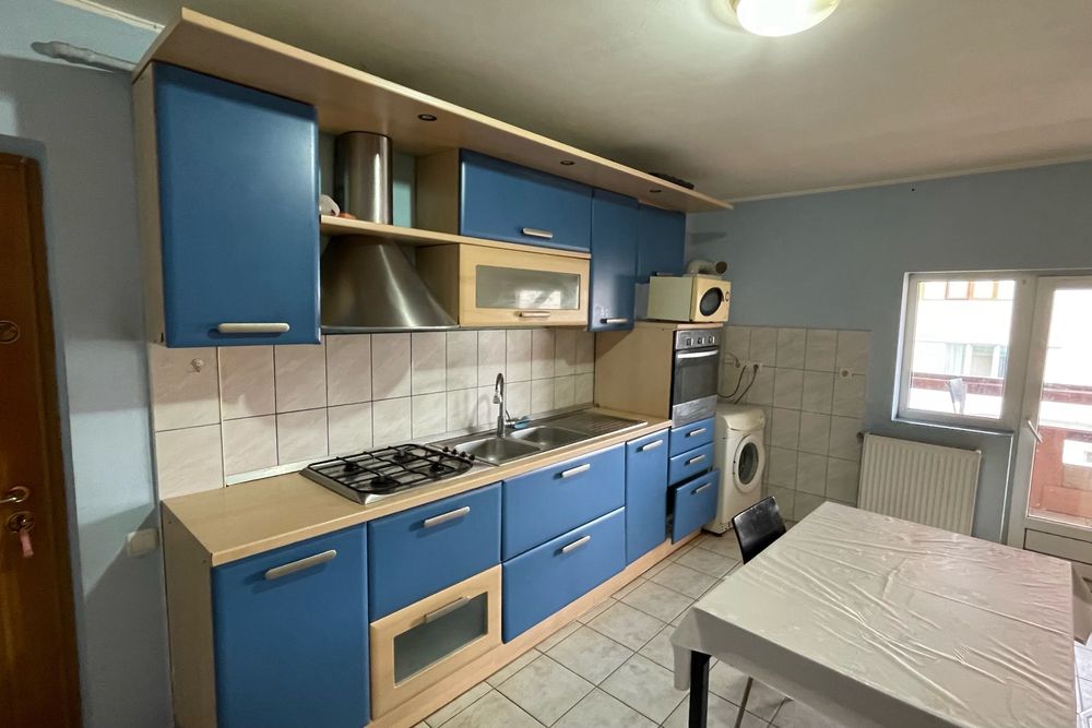 Apartament living + dormitor, 56mp utilat, mobilat, zona Bradet