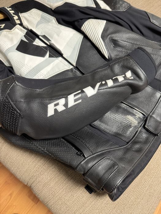 Geaca de piele REV'IT! Hyperspeed Air (marimea 50)