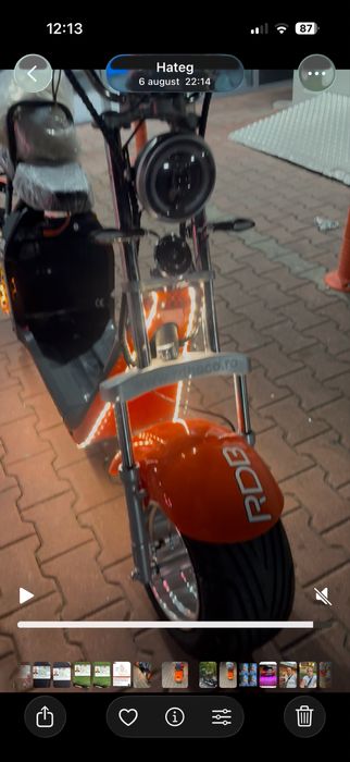 Vand scuter electric de 2000 kw negociabil