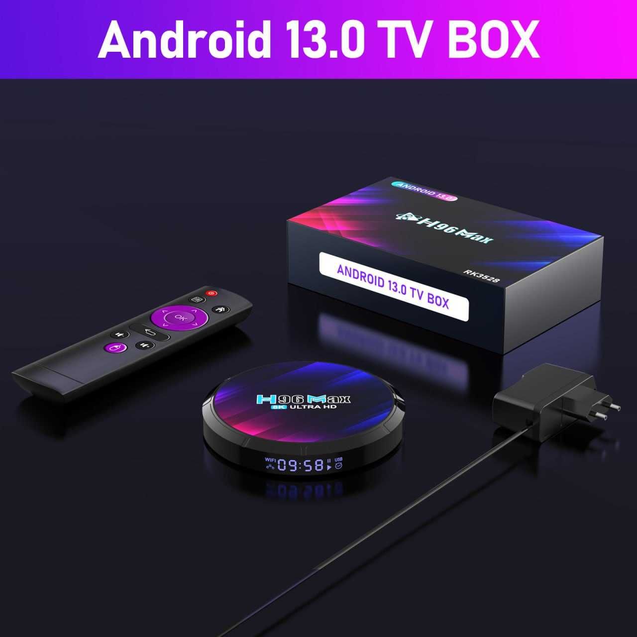 8K Smart TV Box - H96 Max (2GB/16GB)