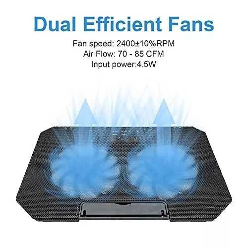 Cooler / Stand Laptop DeepCool Wind Pal FS, 15.6" – Black