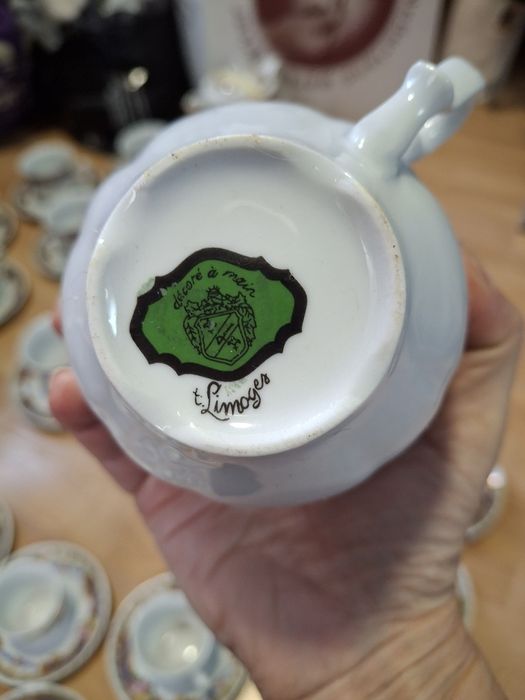 Limoges vintage  6 чаши чай и кафе .Франция