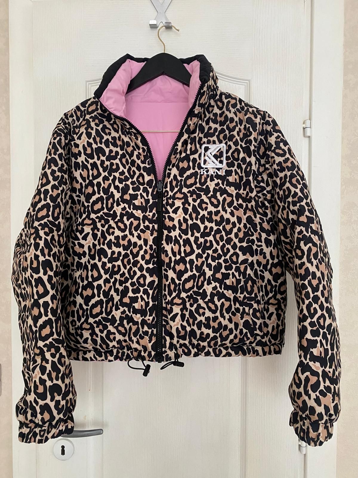 Geaca puffer Karl Kani retro animal print L