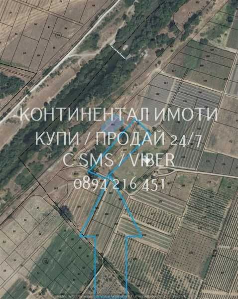 кодг 62939. Нива 930м2 на 30 метра от река Въча и на 600м от асфалт