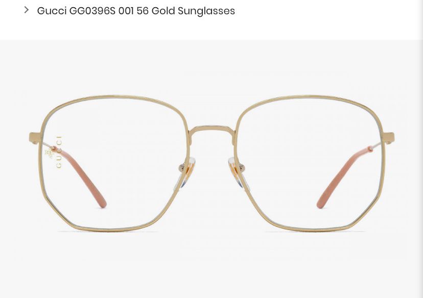 Gucci оригинални очила с прозрачни стъкла