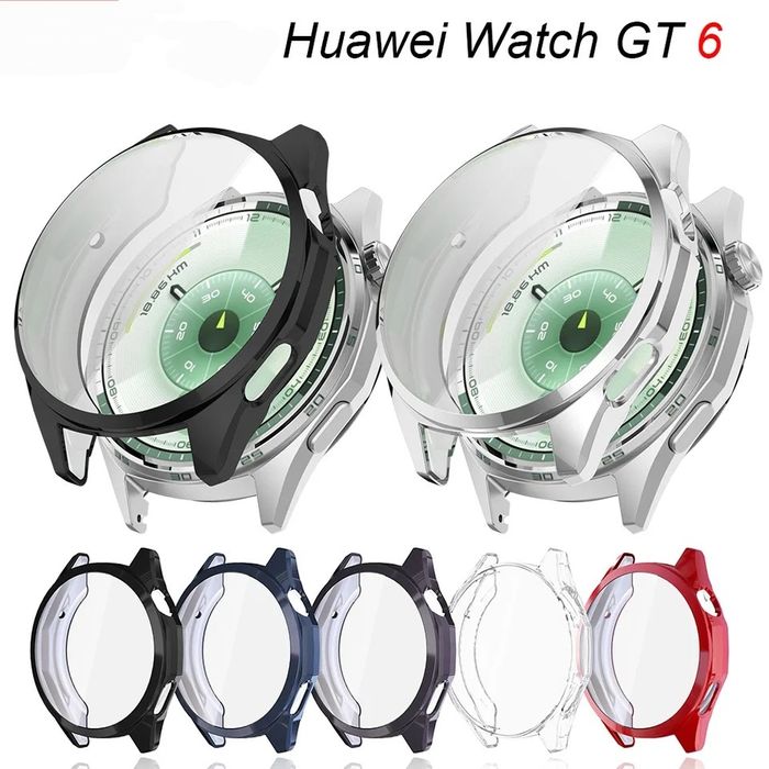 Huawei Watch GT6 46 41 / GT6 Pro / Мек TPU силиконов кейс с протектор