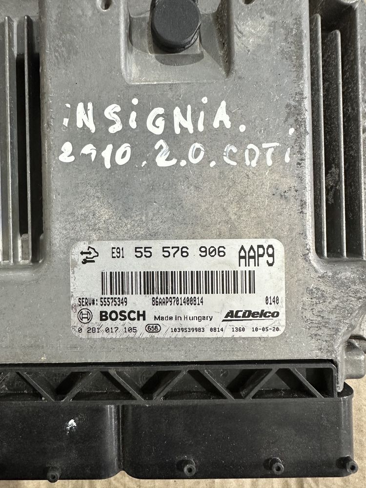 Ecu motor / Calculator motor Opel Insignia 2.0