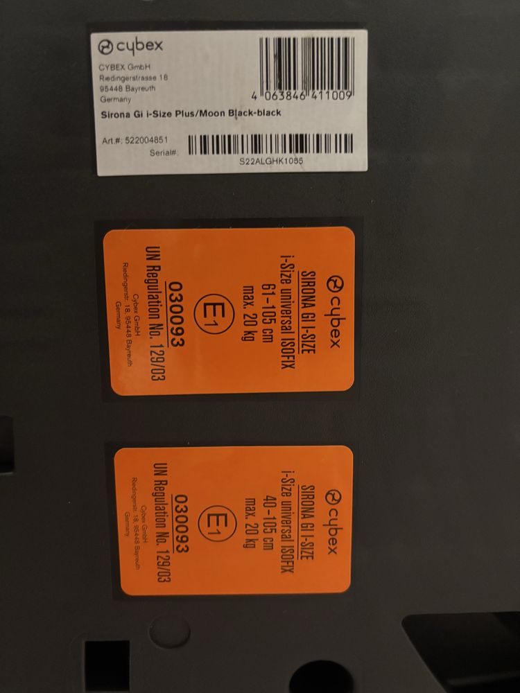 Scaun copil cybex Sirona s i-size