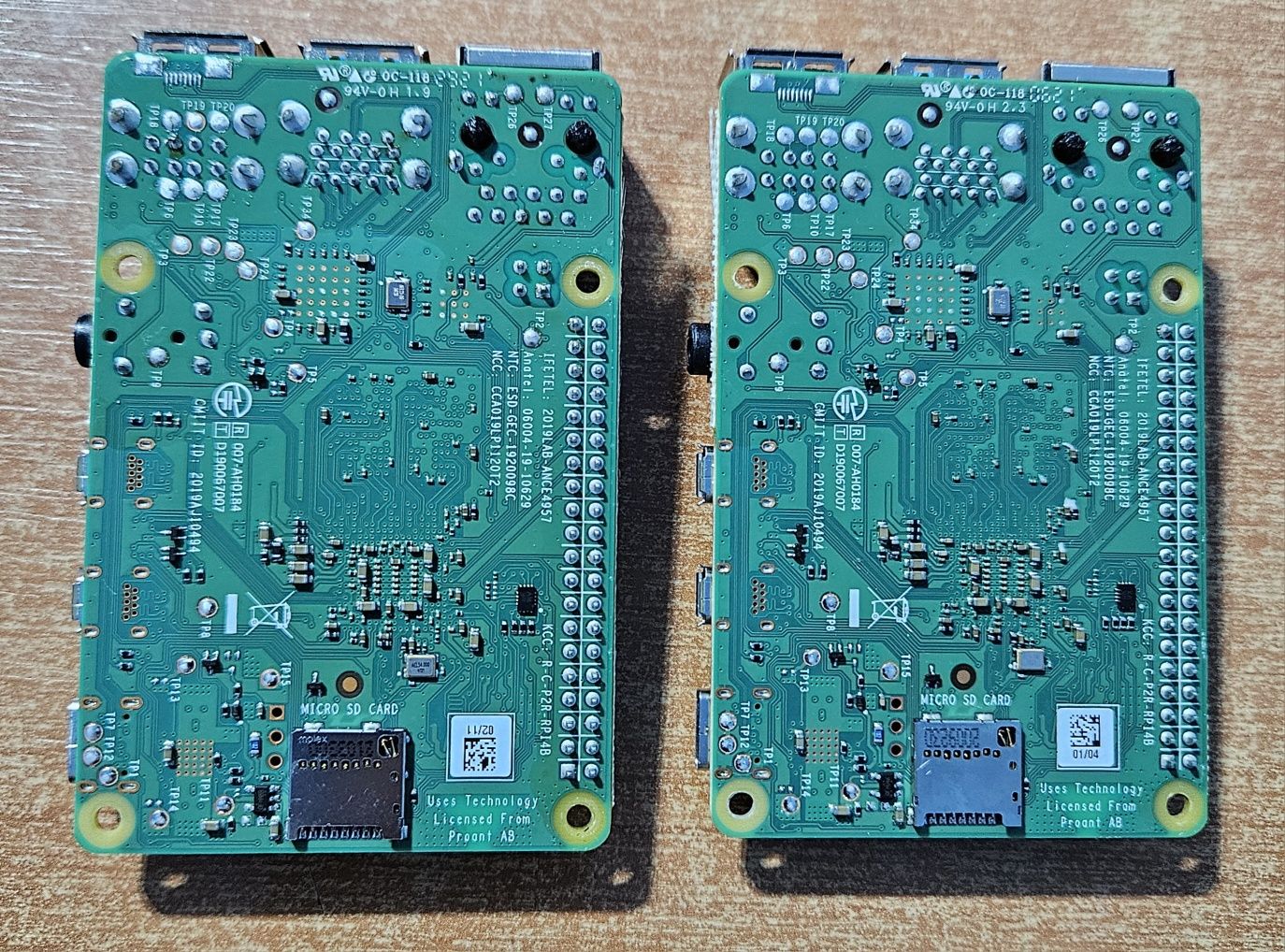 Raspberry pi 4, 4 și 8 Gb memorie ram.