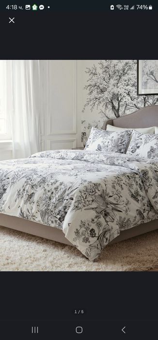 Памучно спално бельо