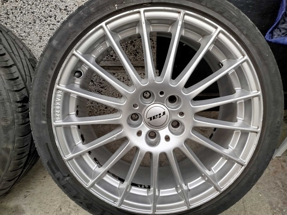 Продавам немски лети алуминиеви джанти Rial,18 цола,8J×18,ET48,5×114,3