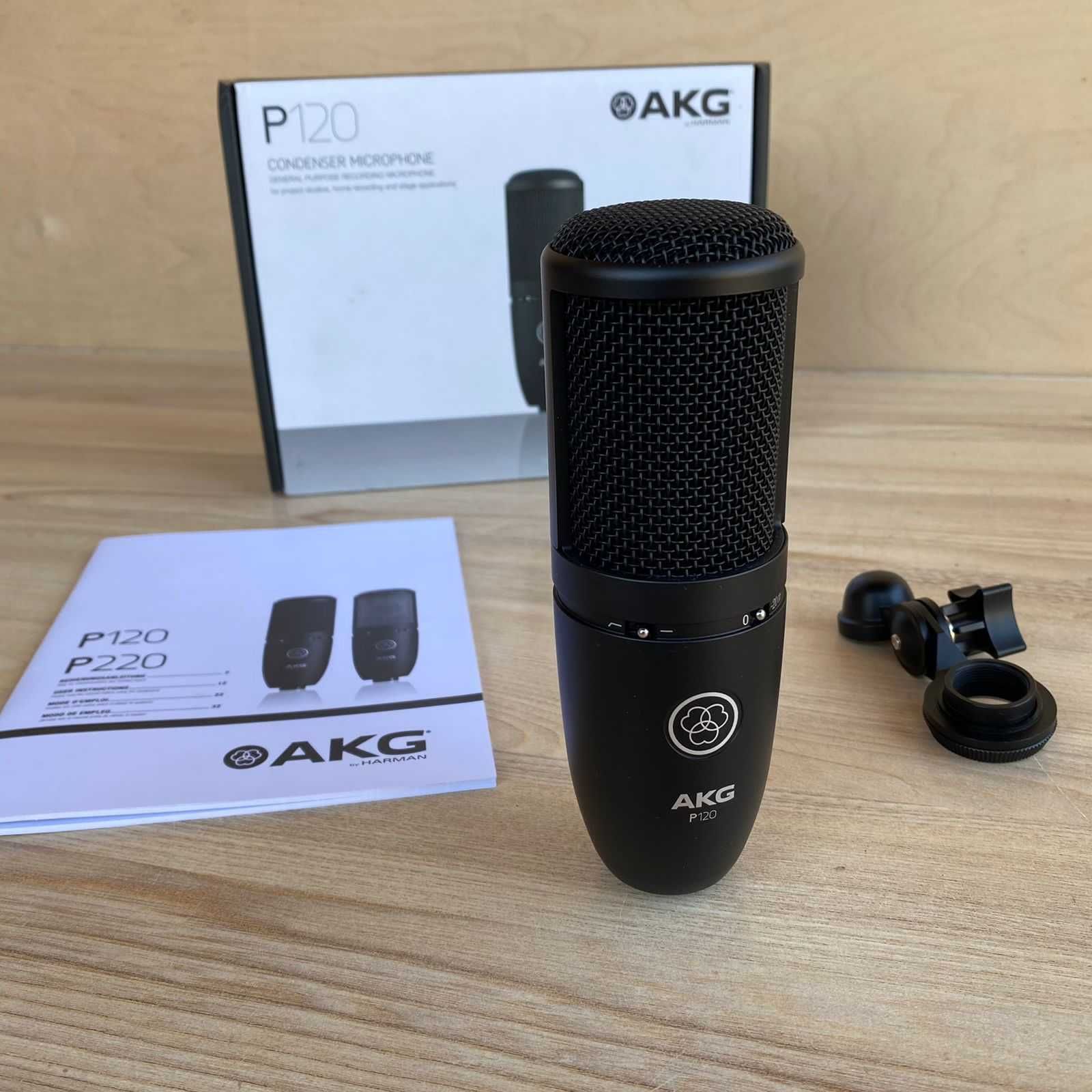 Akg p120 студийный микрофон