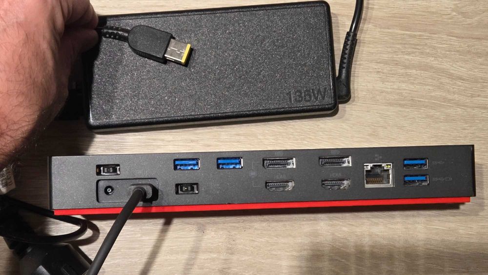 docking station Lenovo ThinkPad Thunderbolt 3 Doc Gen 2 + alimentator