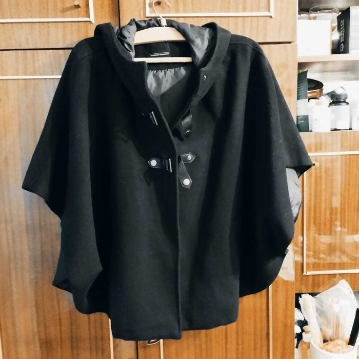 Дамско палто, черно два модела