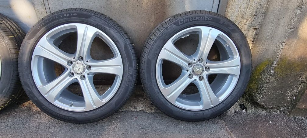 Roti originale Mercedes clasa E W213 vara 18 toli