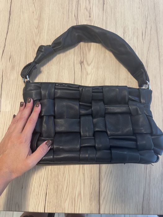 Дамска плетена чанта