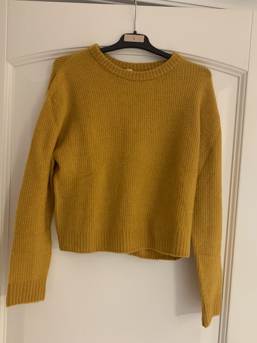 Pulover galben H&M , marime XS