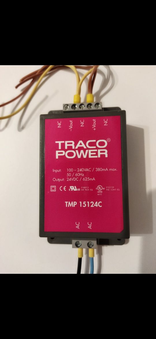 Sursa de alimentare in comutație Traco Power 100-220V-24V-625mA