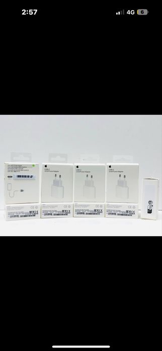 Apple адаптер головка кабель оригинал lux premium